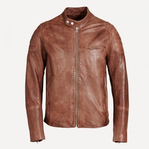 cognac jacket