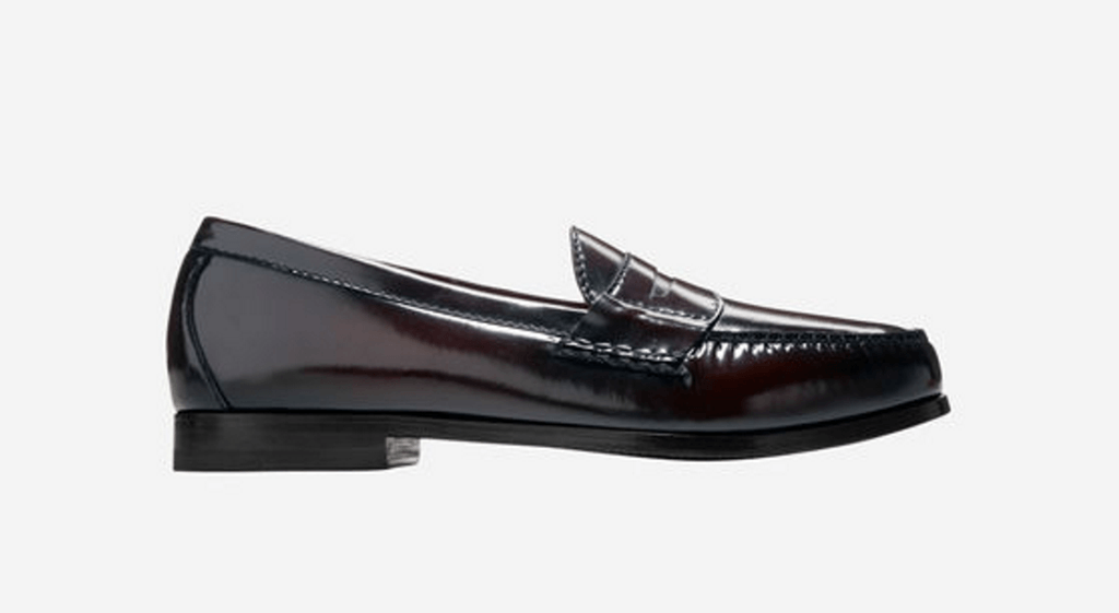 dark loafers