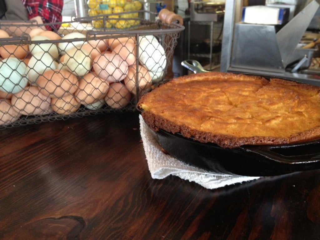 Cornbread at the Fremont Diner in Sonoma