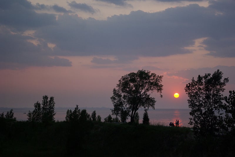 Indiana Dunes National Lakeshore sunset