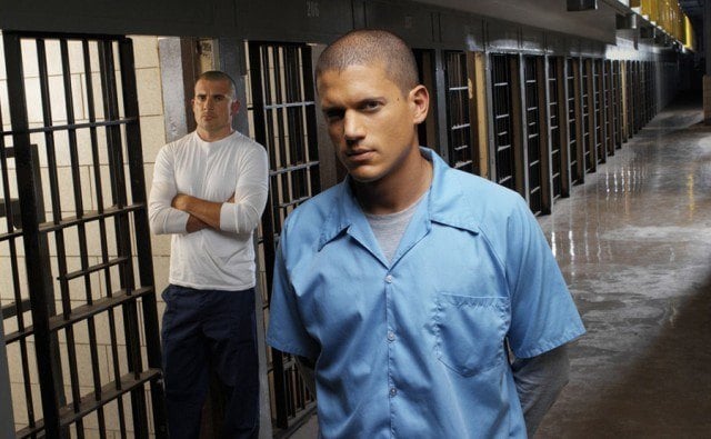 Dominic Purcell and Wentworth Miller in 'Prison Break'
