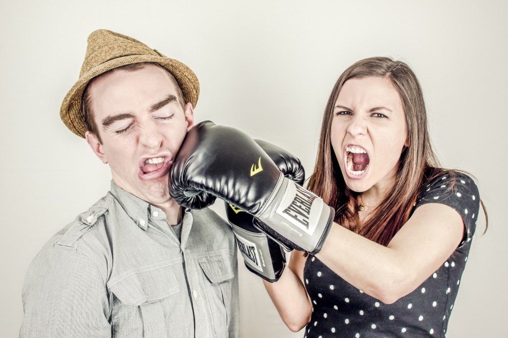 A woman who is upset A woman who is upset