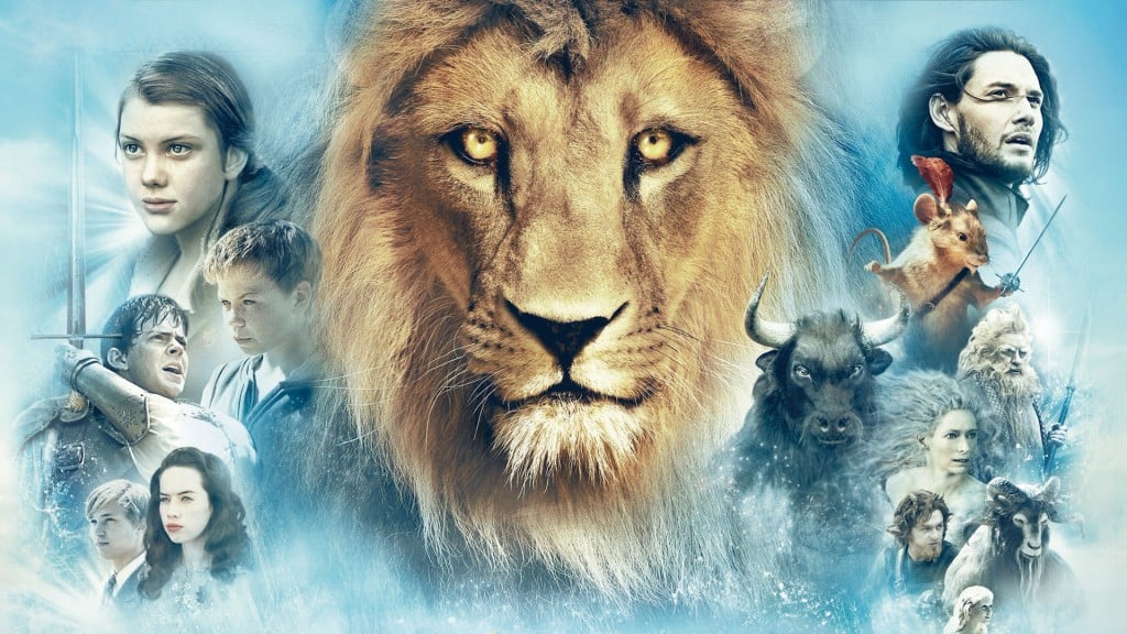 Poster art for 'The Chronicles of Narnia with The Lion, the Witch and the Wardrobe'. Poster art for 'The Chronicles of Narnia with The Lion, the Witch and the Wardrobe'.