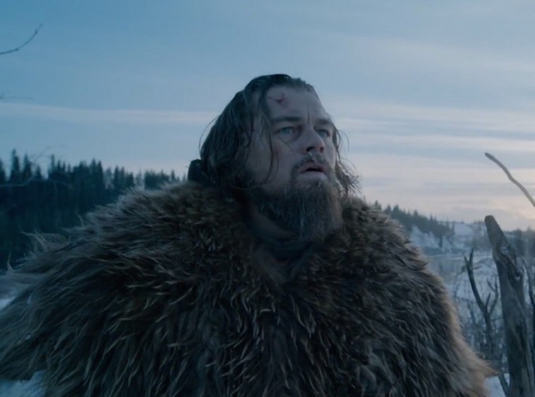 Leonardo DiCaprio in his Oscar-winning portrayal of Hugh Glass in 'The Revenant'