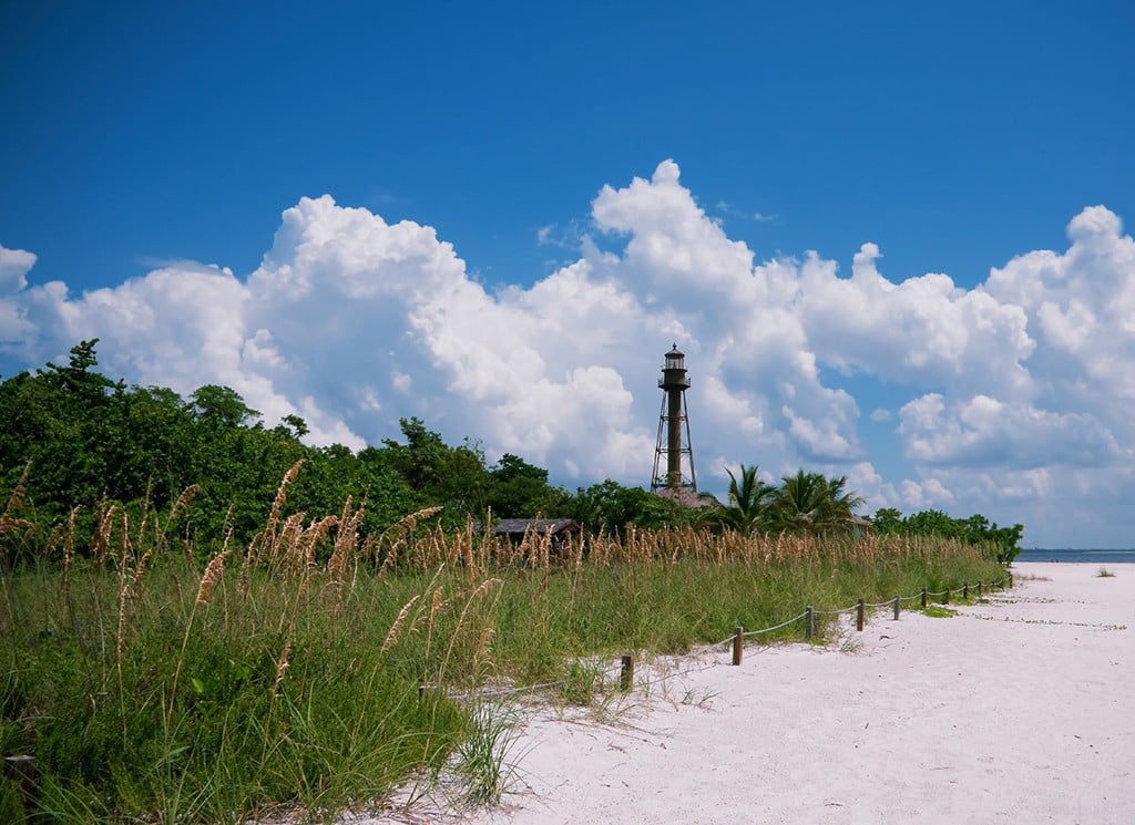 Lighthouse on Sanibel island, Florida