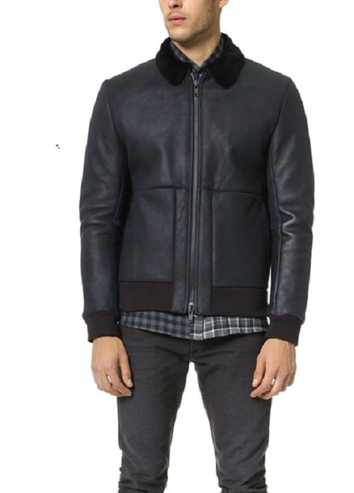 leather shearling jacket