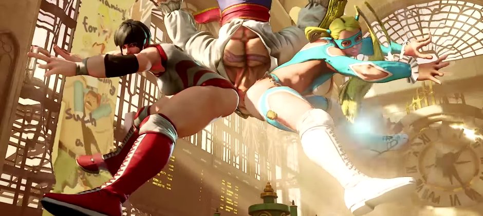 Ryu gets his head smashed in 'Street Fighter V'