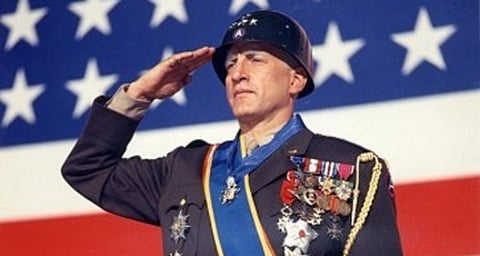 George C. Scott in Patton