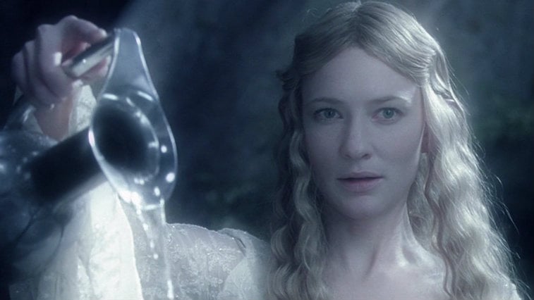 Cate Blanchett in The Lord of the Rings: The Fellowship of the Ring