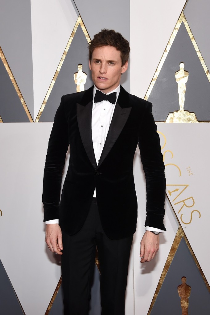 Eddie Redmayne at Academy Awards