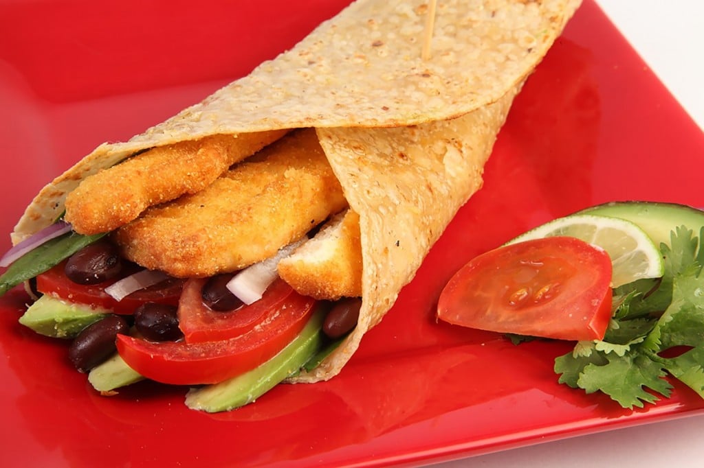 southwestern chicken wraps
