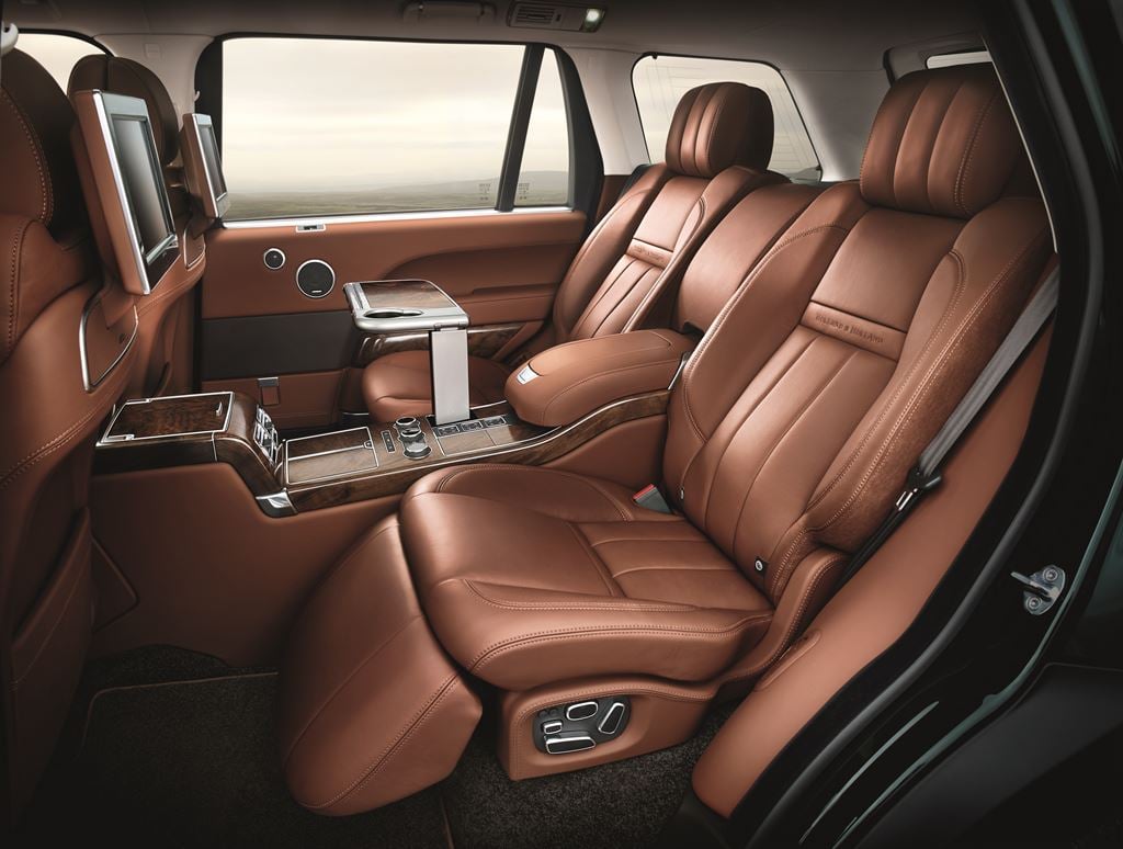brown leather interior