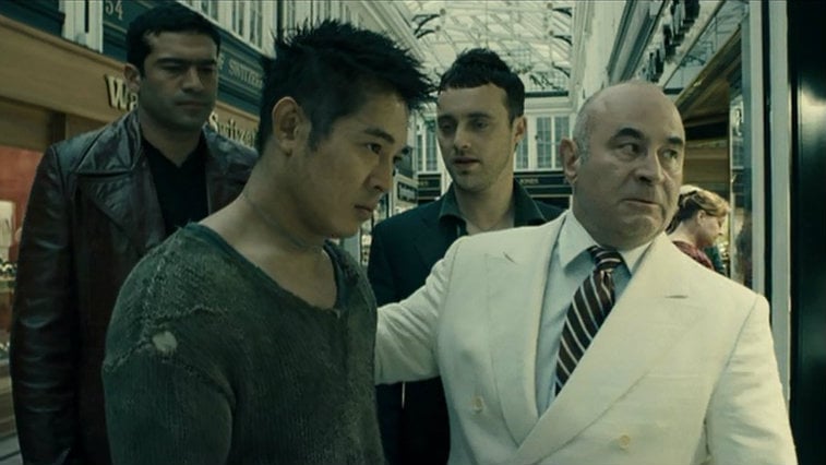 Jet Li and Bob Hoskins in Unleashed