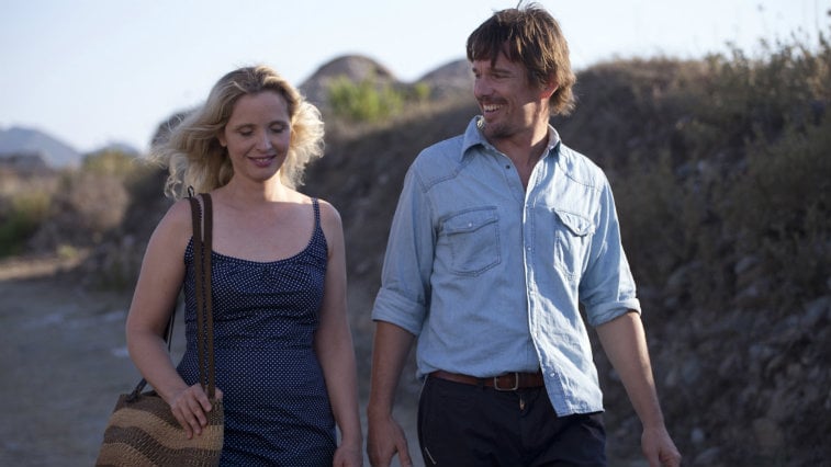 Julie Delpy and Ethan Hawke in Before Midnight
