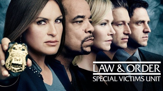 The cast of 'Law & Order: SVU' pictured in a promo poster. The cast of 'Law & Order: SVU' pictured in a promo poster.