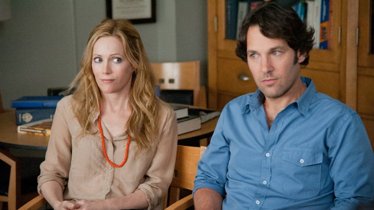 Leslie Mann and Paul Rudd in This Is 40