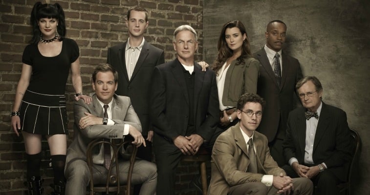 The cast of NCIS poses