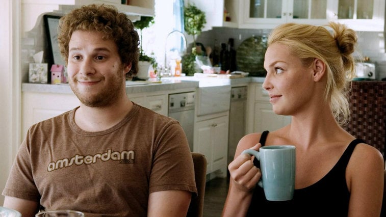 Seth Rogen and Katherine Heigl in Knocked Up Seth Rogen and Katherine Heigl in Knocked Up