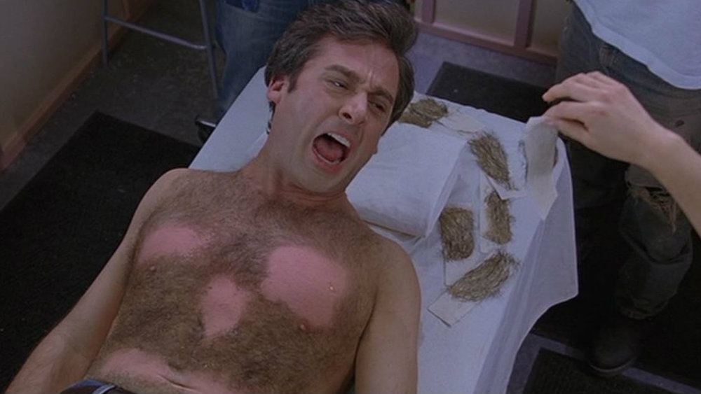 Steve Carell in The 40-Year Old Virgin