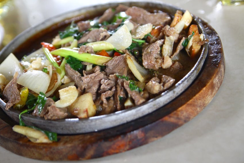 Thai beef and vegetable stew