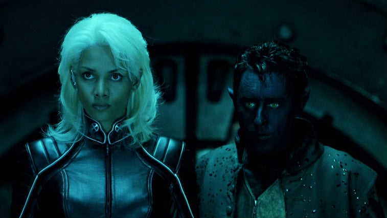 Halle Berry and Alan Cumming in X2: X-Men United
