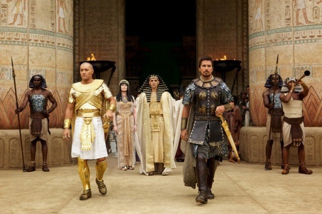 Joel Edgerton, Ben Kingsley and Christian Bale star in 'Exodus: Gods and Kings'