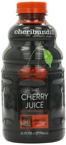 Cheribundi 32-ounce bottle of tart cherry juices