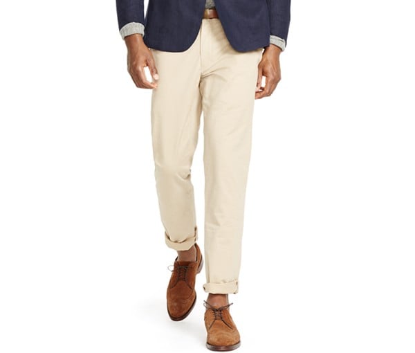 khaki chinos