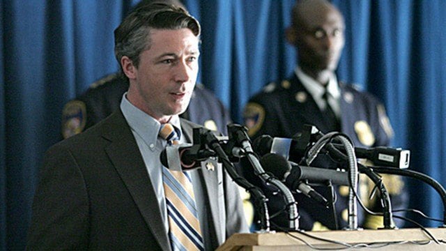 Aiden Gillen as Mayor Tommy Carcetti in HBO's 'The Wire'
