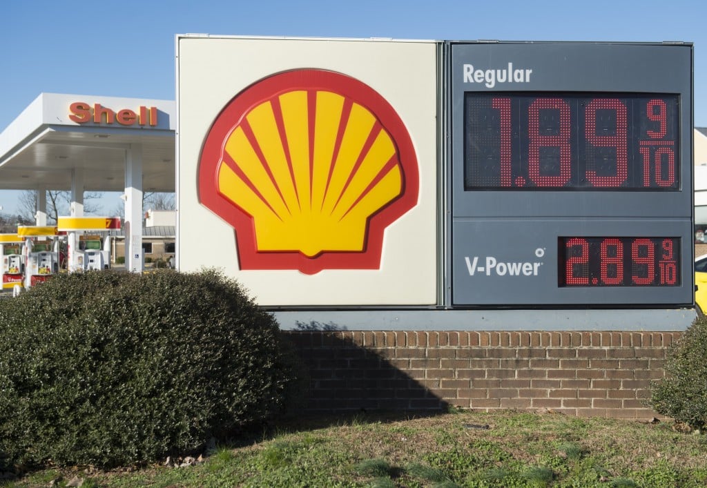 Shell gas station, CAFE standards