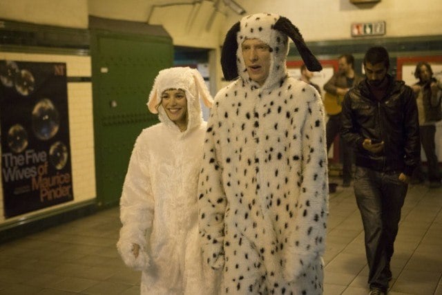 Rachel McAdams and Domhnall Gleeson in the romantic drama 'About Time'