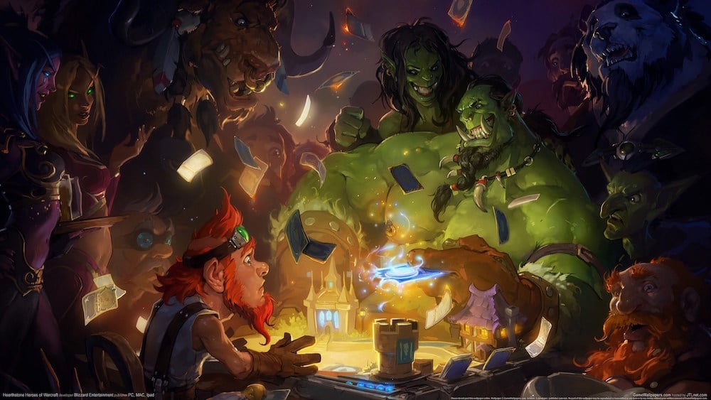 Concept art from Hearthstone: Heroes of Warcraft.