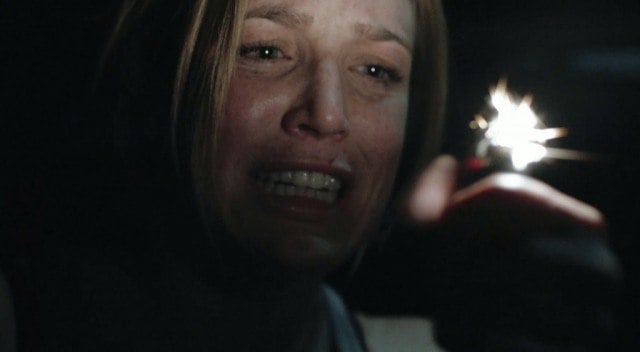 Caiti Lotz as Annie in the indie horror film 'The Pact'
