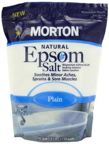 Morton Epsom salt for bath