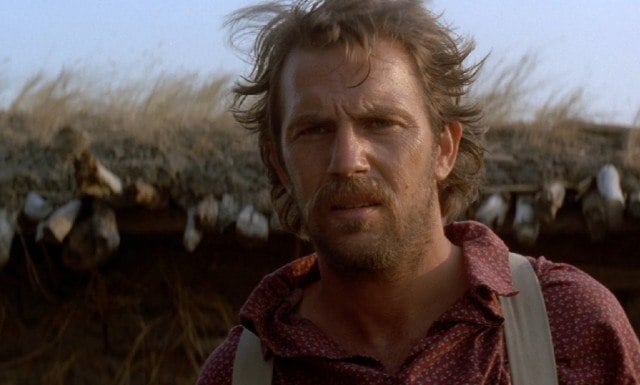Kevin Costner in his Oscar-winning film 'Dances With Wolves'