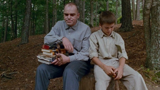 Billy Bob Thornton and Lucas Black in 'Sling Blade'