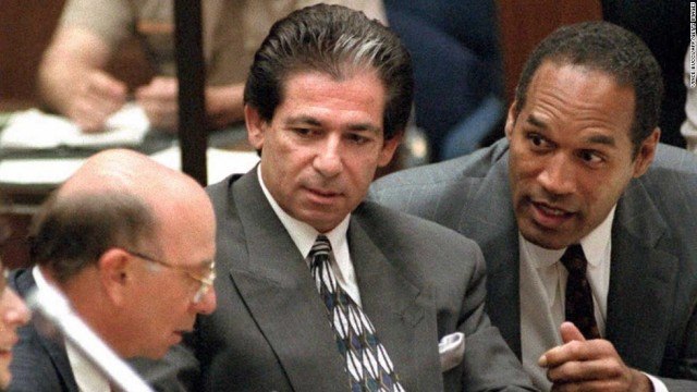 Robert Kardashion and O.J. Simpson