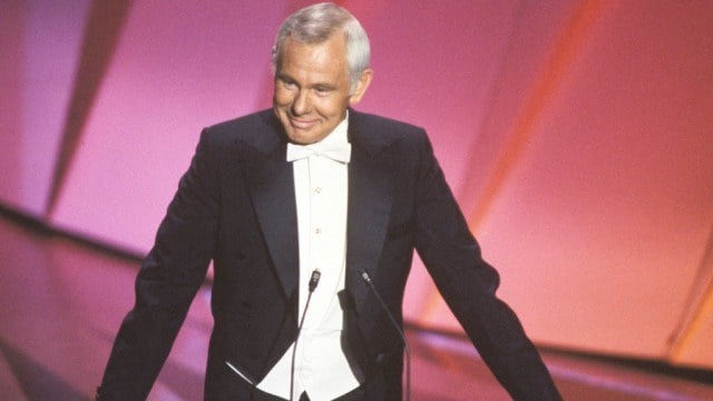 Johnny Carson hosted the Academy Awards five times.