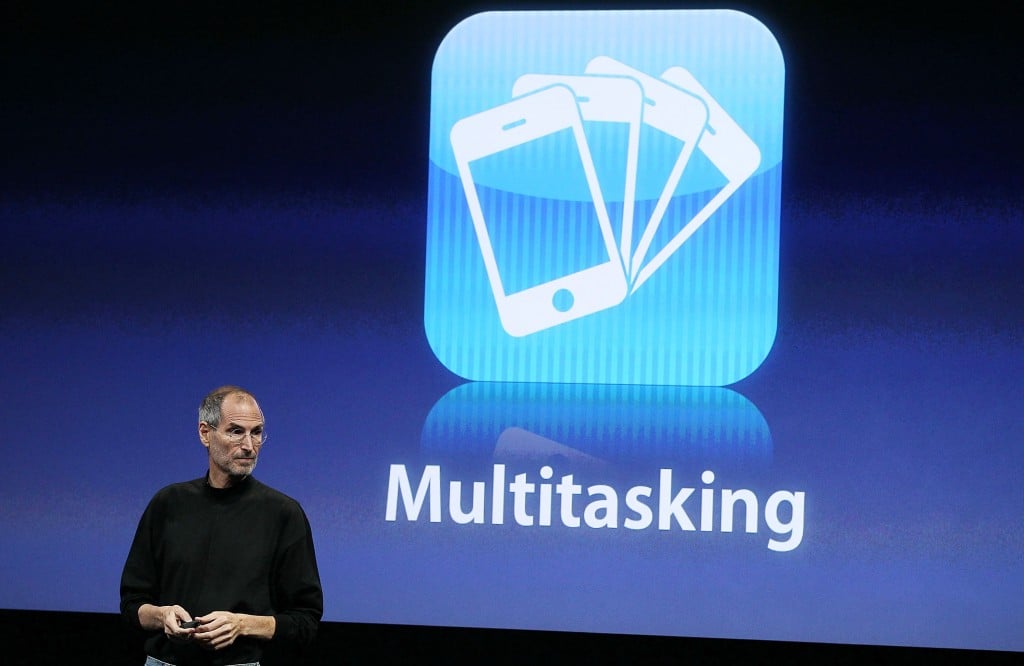 steve jobs multitasking