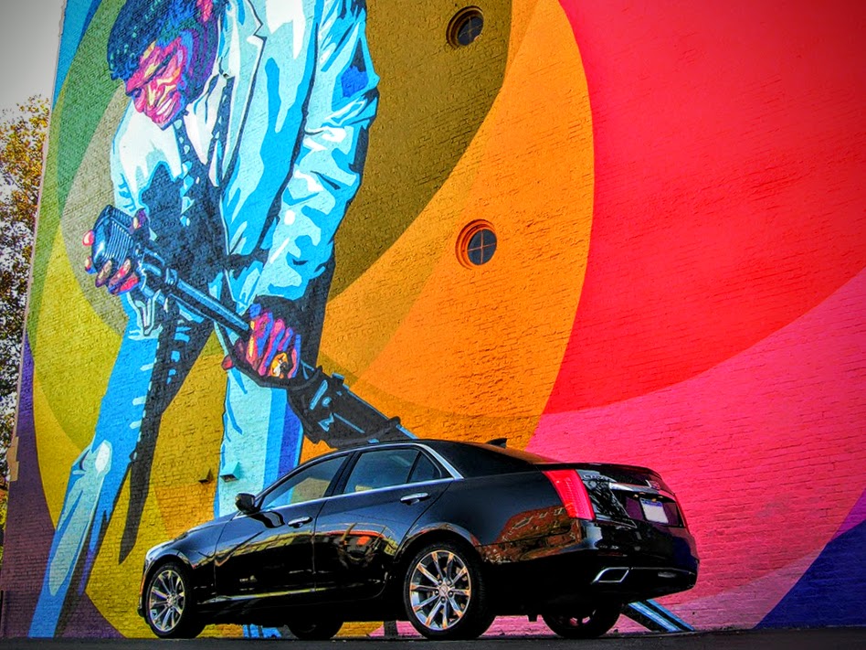 Black Cadillac CTS