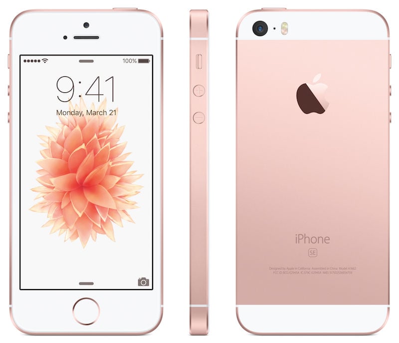 Apple introduced the 4-inch iPhone SE at an event on March 21