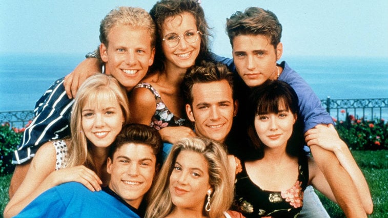 The cast of Beverly Hills, 90210
