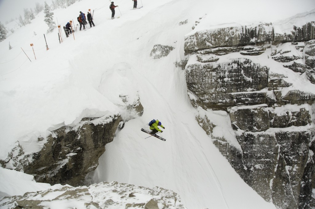 Skiers at Jackson Hole
