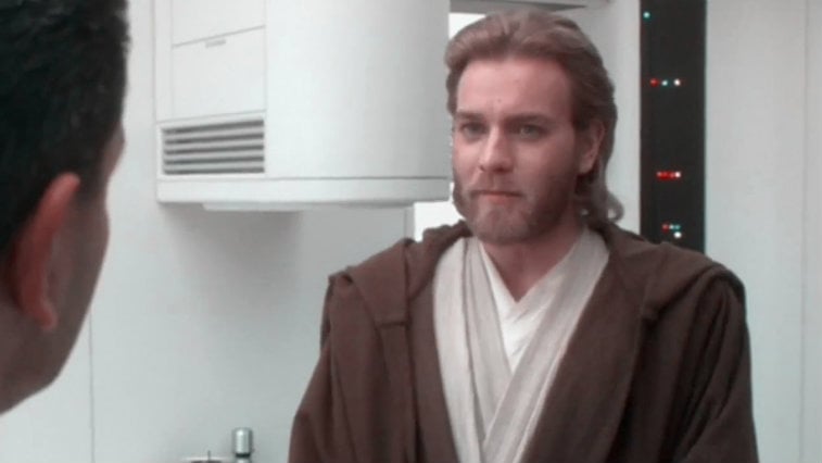 Ewan McGregor in Star Wars Attack of the Clones