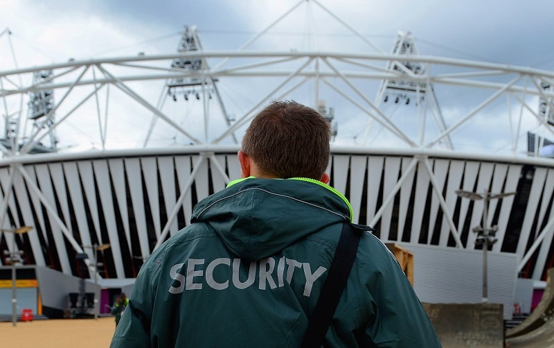 Security guard | Michael Regan/Getty Images