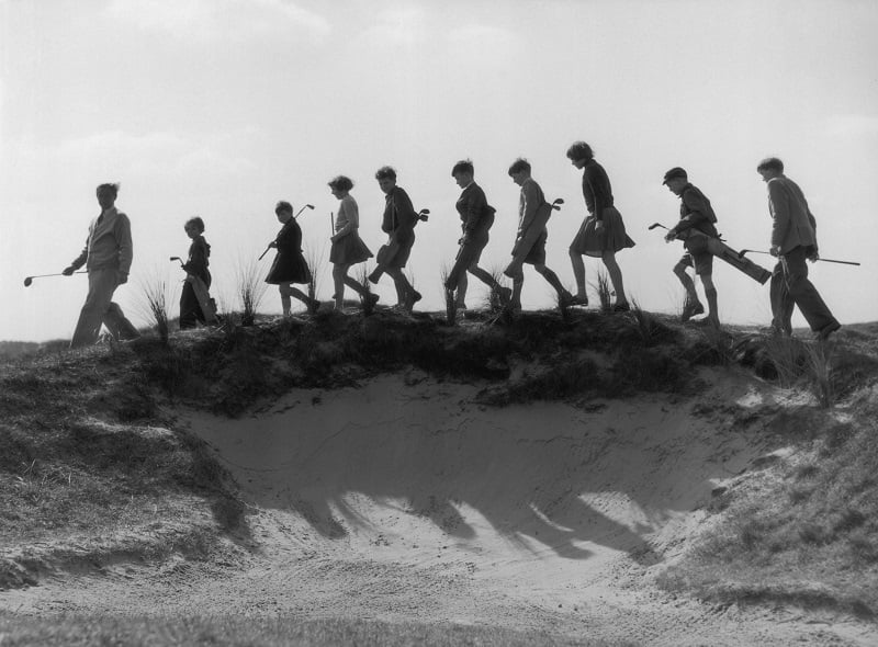 A man taking the lead