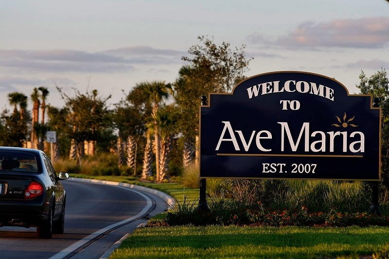 Ave Maria, FL | Joe Raedle/Getty Images