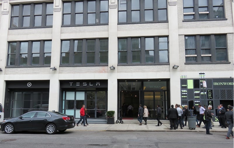 Tesla Manhattan Store 3/31/2016