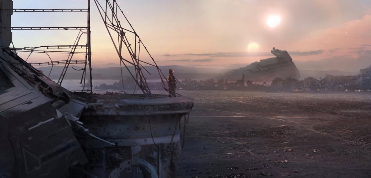 Jakku Concept Art - Star Wars
