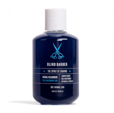 facial cleanser, soap, blind barber